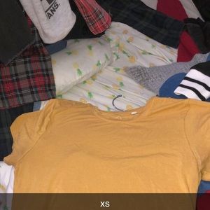 Pac sun cropped soft tee